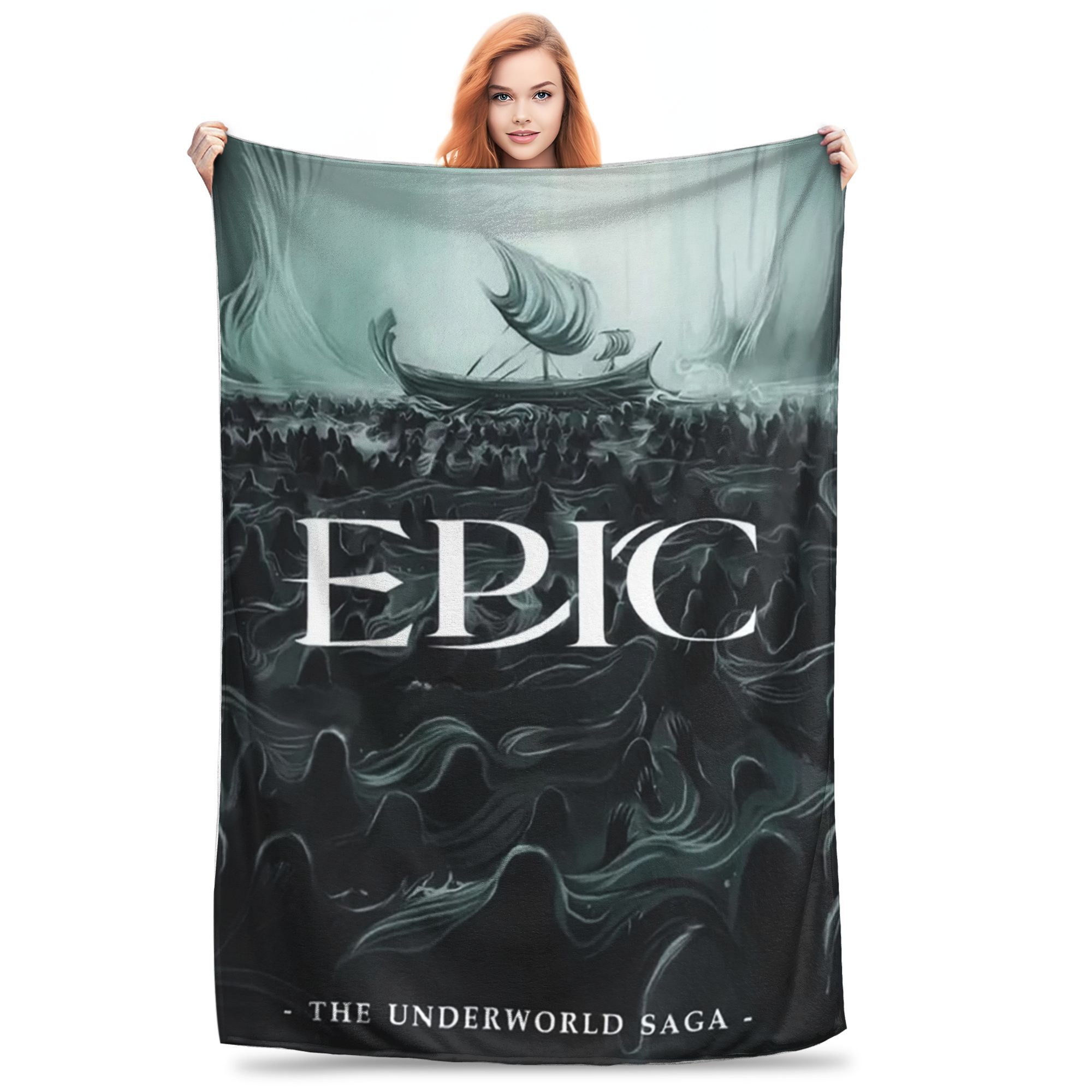 

Epic the Musical The Ithaca Saga Blanket Portable Fleece Sofa Throw Blanket for Couch Bedding Office Throws Bedspread Quilt 30x40in
