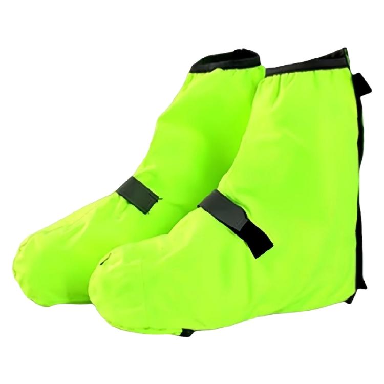 Polyester Shoe Cover with Reflective Safety Features for Walking Joggings Fishing Secure Elastic Bands Nonslip Design