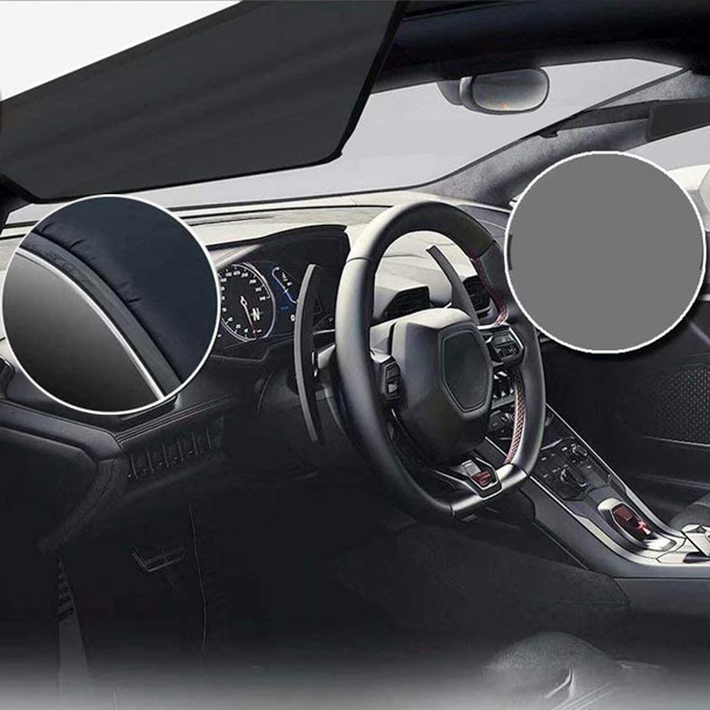 Windshield Cover for Ice and Snow, 600D Oxford Fabric Waterproof Magnetic Windshield Protector for