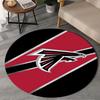 Atlanta-Falcons Rise Up Round Rug for Livingroom,Bedroom, Palyroom, Chair Rug, Area Rug, Circle Carpet, Large Size Fan Christmas Gift