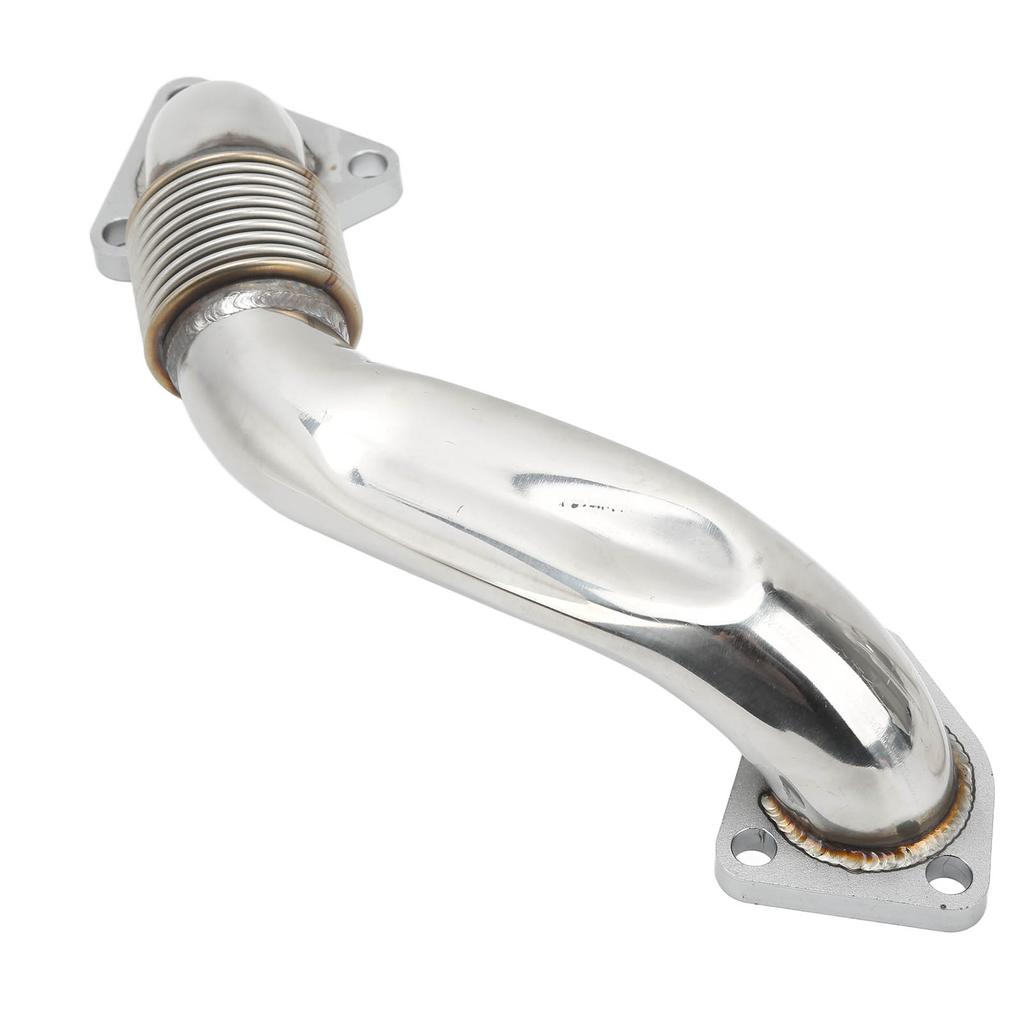 Exhaust Pipe Passenger Side Up Pipe Stainless Steel Replacement for Duramax LB7 6.6L