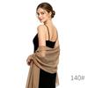 Elegant Chiffon Shawl for Evening Gowns, Bridesmaids, Weddings, Qipao & Parties