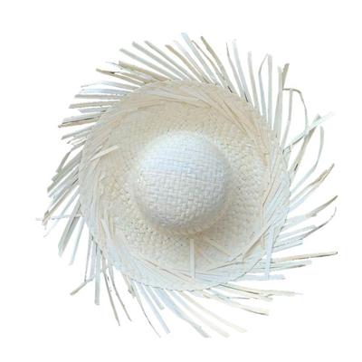 Cappello di Paglia Estivo Protezione Solare Ampia Tesa Intrecciato a Mano Leggero Design Traspirante Cappello da Spiaggia Accessorio per la Testa
