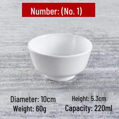 AVADEN Melamine Multipurpose Round Bowls