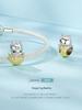 Silver Ziyun Dragon Egg DIY Beaded Bracelet, S925 Sterling Silver, New Year's National Trend Style.