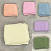 Couverture de poussette en coton brodé Couverture tricotée pour câlins et siestes Couverture de canapé Couverture couette Sieste Canapé