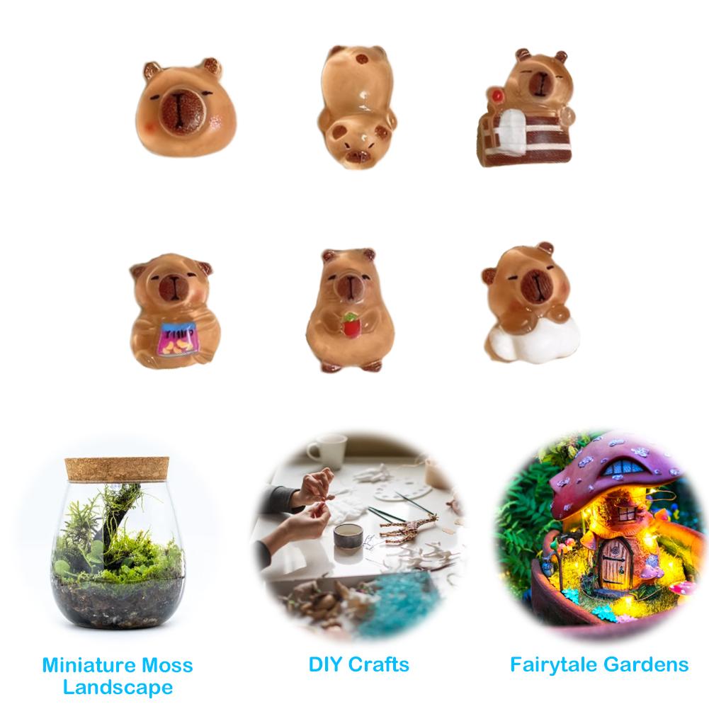 100 Stück Leuchtende Mini-Harzschildkröten Leuchten im Dunkeln Niedliche Winzige Schildkröten Mini-Harztiere Mikro-Landschaft Heimdekoration Geschenk