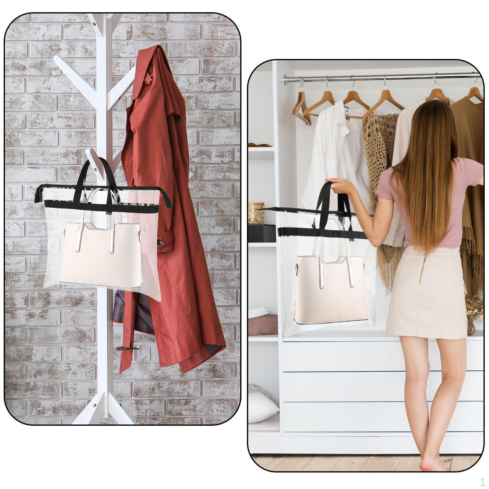 

Dust Bag for Handbag Storage Clear Portable Multifunctional Gift Makeup Pouch Closet