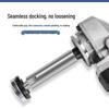 Universal Angle Grinder Polisher Rod with Hex Four-Hole Pressure Plates