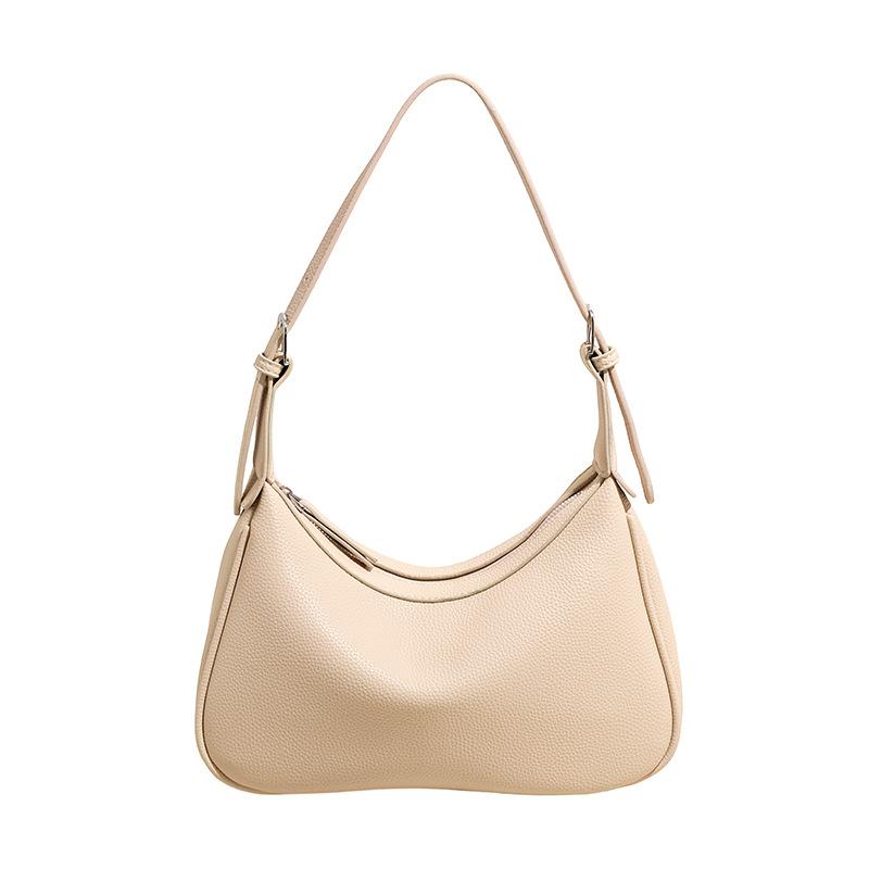 Schicke PU Hobo-Tasche für Damen – Weiche, texturierte Schulter-Tragetasche mit minimalistischem Design