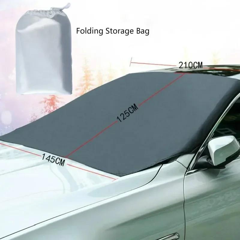 Car Snow And Ice Protector Sun Visor Sunshade Rear Windshield Front Windshield Rear Window Windshield Accessories