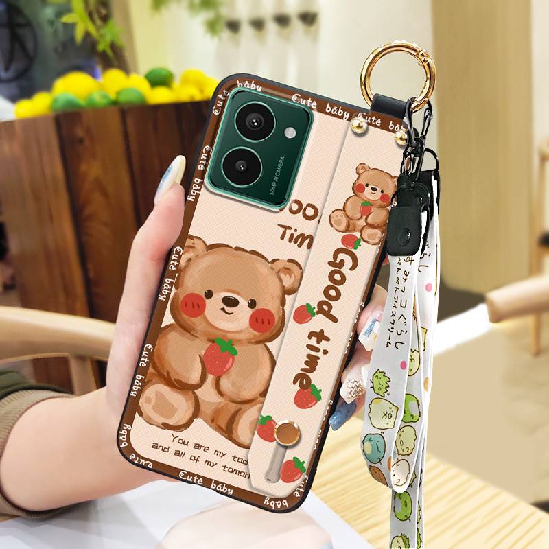 

Модний Дизайн Кільце Чохол для Телефону Для Nokia HMD Pulse/Pulse+/Pulse Pro Пилозахисний Ремінець на Зап ястя Задня Кришка Мультяшний Захисний Nokia HMD Pulse/Pulse+/Pu