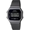 Casio Vintage Series A168WEMB-1B Digital Watch Black Mesh Metal Band Unisex