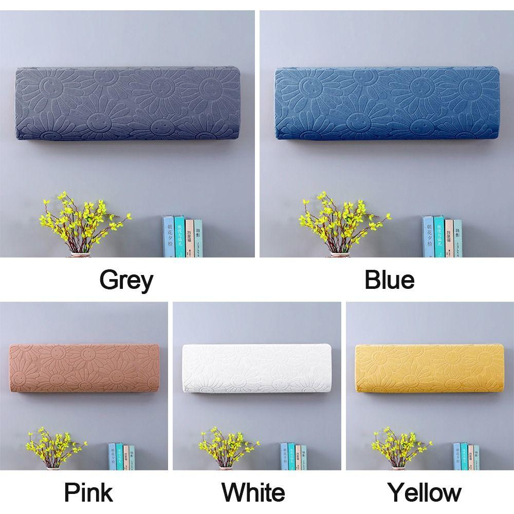 1Pcs Wall Mounted Air Conditioning Cover Elastic Fabric Air Conditioner Protector Fan Dust Cover