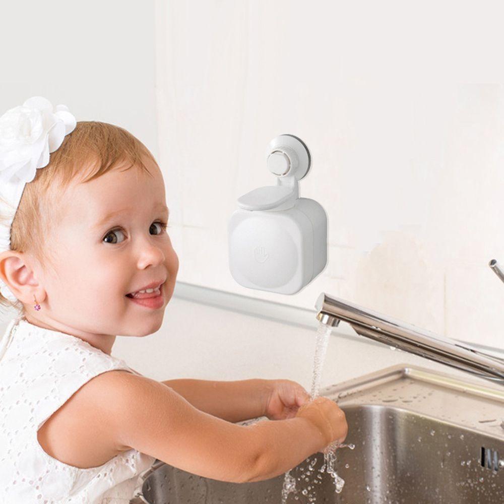 Press Type Suction Cup Waterproof Bathroom Wall Mounted Soap Dispenser Organizer Soap Box