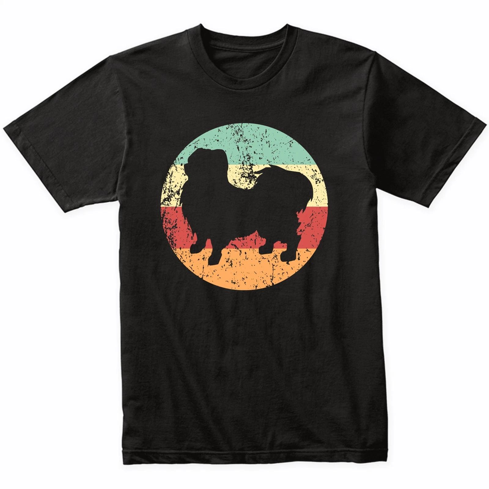 

Retro Pekingese Dog Breed Icon T-Shirt - Retro Colors 4XL