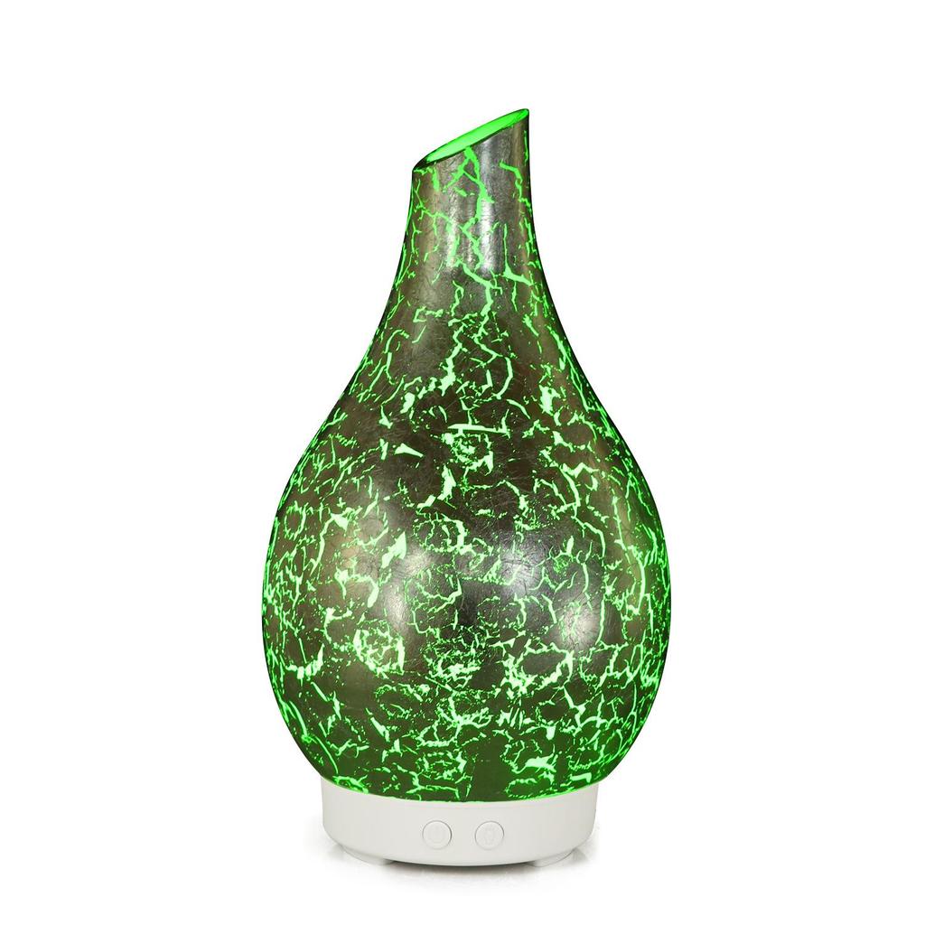 Creative Seven-Color Glass Aroma Lamp for Home and Office
