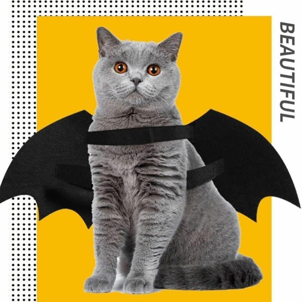 Dress Up Dog Cat For Small Animals Pet Bat Wing Pet Accessorie Halloween Supplies Pet Clothes