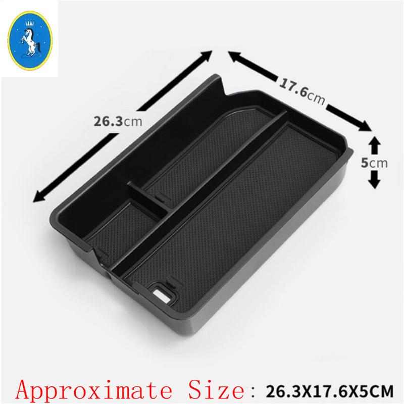 Plastic Car Central Control Storage Box Organizer Holder Tray Trim Accessories For Toyota Land Cruiser Prado 250 LC250 2024 2025