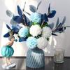 Artificial Flowers And Fake Flower Bouquets For Home Dining Table Decoration. Home Flower Arrangement And Floral Art