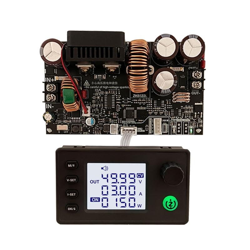 DirectCurrent Power Supply Variable Bucking Boosts Converters Voltages Regulator Constant 6-75V To 0-65V 22A PowerModules