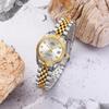 BUREI Women's Watch Japanese Quartz Analog Waterproof Silver Diamond Dial Stainless Steel Business Ladies Watch Popular Stylish Simple Cute Gift for