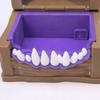 Horror Mimic Dice Storage Box Heavy Duty Plastic Mini Jewelry Box Miniature Necklace Earrings Organizer Chest Ornaments