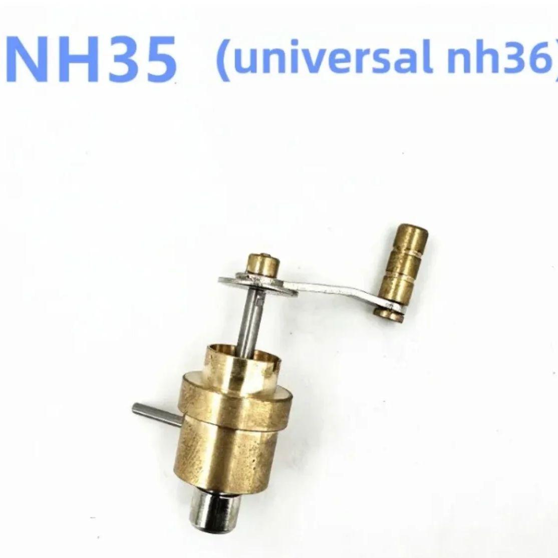 

Высококачественный металлический инструмент для завода часов NH35, ручка из пружинной резины, подходит для различных заводных инструментов, используемых часовщиками