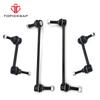 TOPICKSAP 4pcs Front Rear Stabilizer Sway Bar End Link Kit for Ford Taurus Flex Lincoln MKS MKT 2010-2018 K750388 K750389