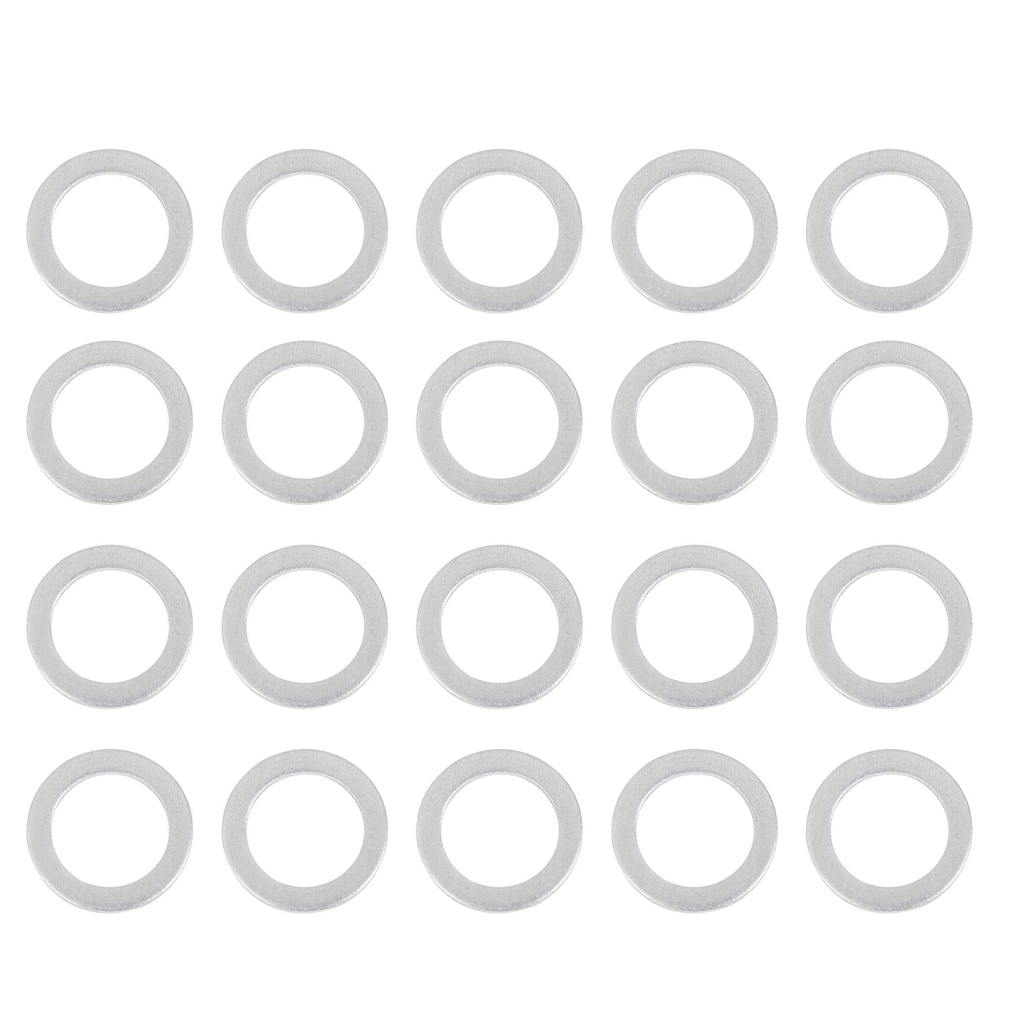 X AUTOHAUX Drain Packing Oil Drain Packing M18 90471-PX4-000 Compatible