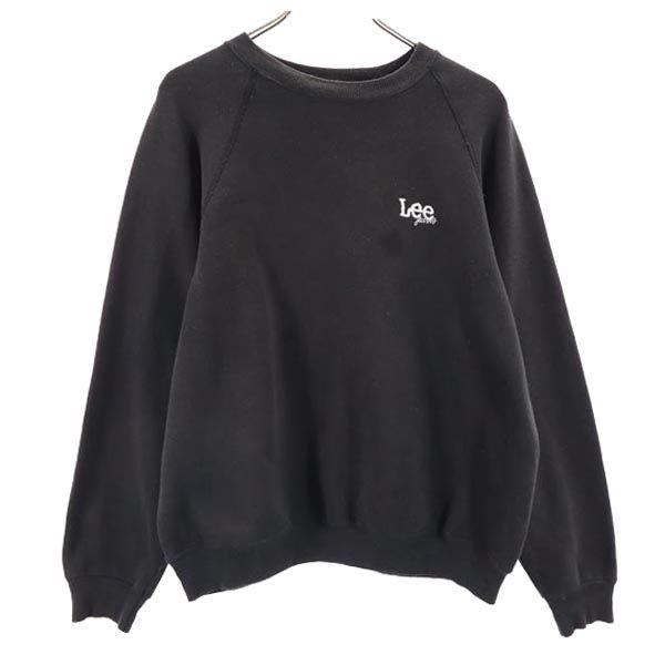 

RRL 90s Old USA made Long sleeve trainer L Charcoal system sweat Men s Used