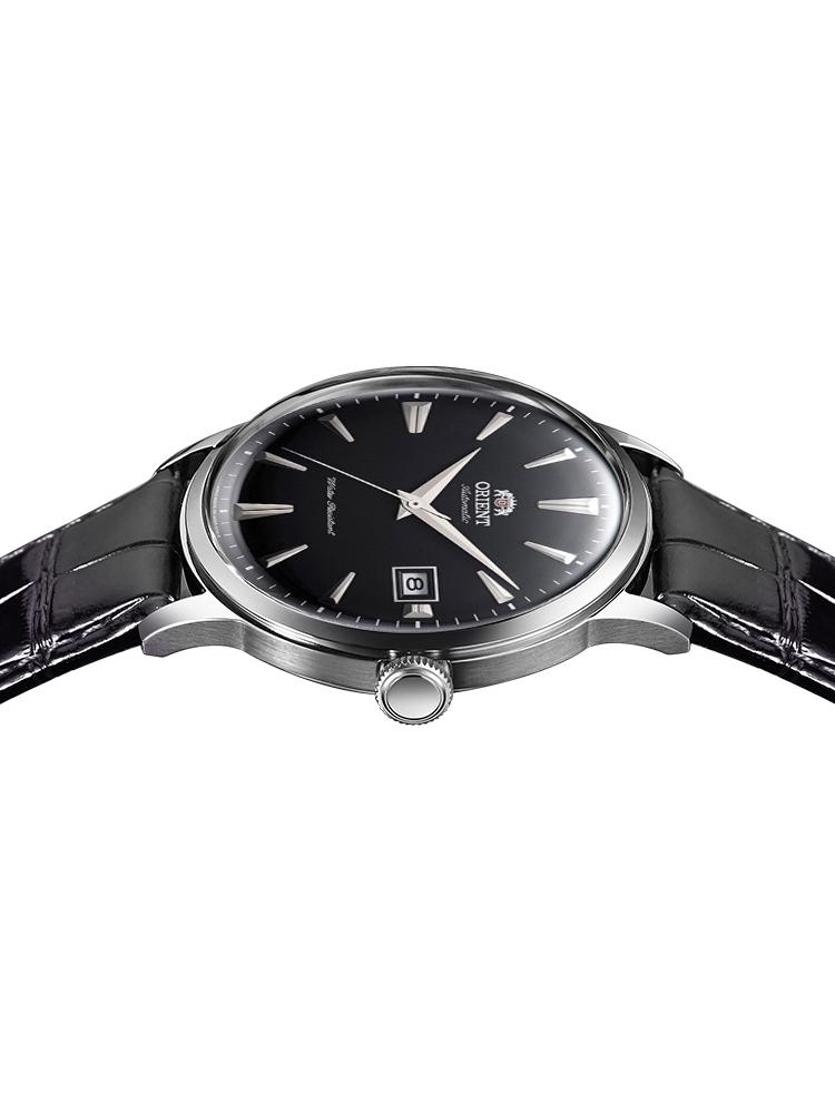 Men's Mechanical Watch White Dial, Stainless Steel Case with Leather Strap Suitable for Business and Daily Wear. An Elegant Gift for Men FAC00005W0