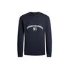 SS24 Letter Print Crew Neck Pullover Long Sleeve Sweatshirt Men Sweatshirt Navy 3DZMLK-ZJ4XZ-1583