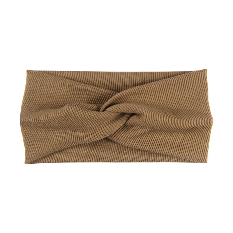 Thread elastic cotton front cross hair band Yoga headband makeup and wash headband