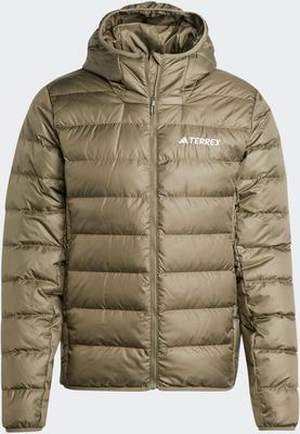 Terrex Multi Light Hooded Down Jacket Men Olive Strata