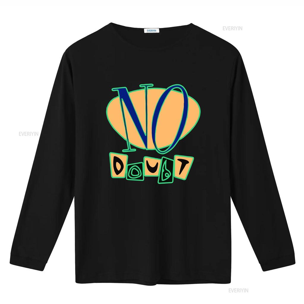 Vintage 90s Rock Band No Doubt Print Casual Streetwear T Shirt Vintage Washed Homme Streetwear Slightly Graphic
