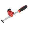Single Spindle Side Clamp Comfortable Rubber Non Slip Handle Fast Fixing F Clamp for Woodworking