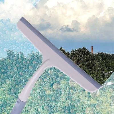 Víceúčelový silikonový škrábací mycí stěrač Domácí okna Koupelna Kuchyňský nástroj na čištění skla Podlahový povrch Malý stěrač