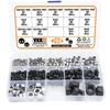 290 Pieces of Stainless Steel Nylon Nut Set