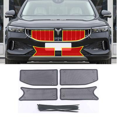 Für Dongfeng Voyah Free -2023 Edelstahl Auto Frontgrill Mittelnetz Version mit erweiterter Reichweite Insektenschutz