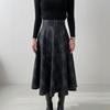New ArrivalS Open Run Women S Check Flare Long Skirt
