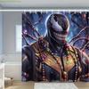 [Authorized]1pc Marvel Venom Bathroom Blockout Shower Curtain Decor, Great Housewarming Gift, Modern Home Decor, Bathroom Show