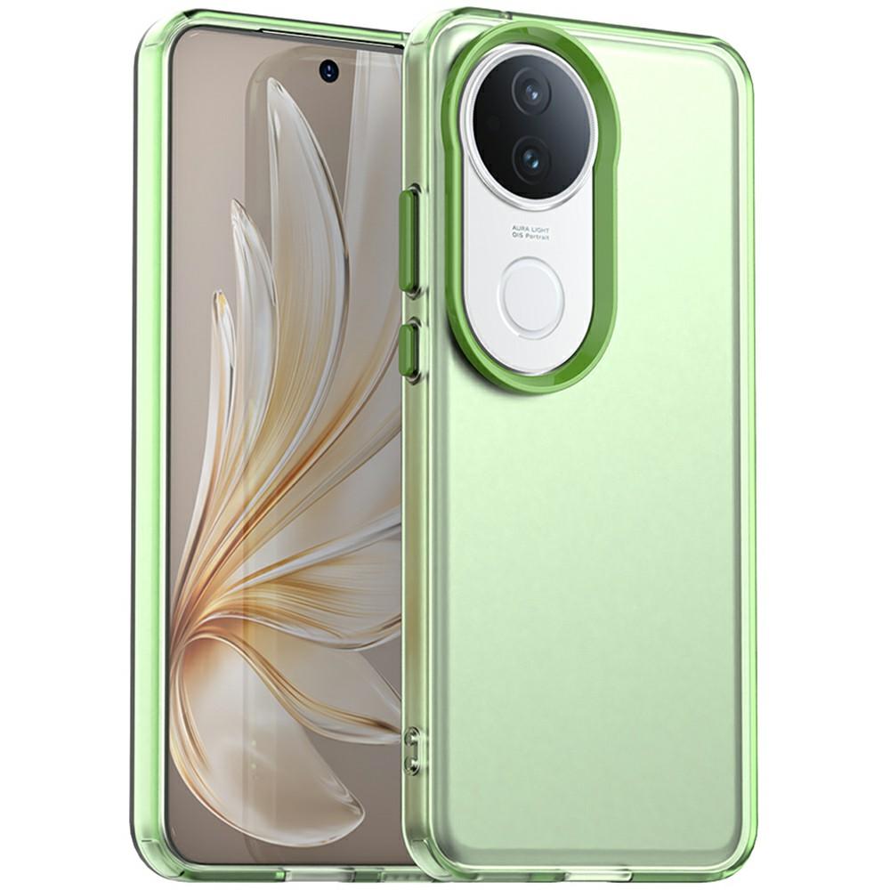 

For vivo S20 5G Case PC+TPU+PET Matte Anti-Drop Phone Back Cover F
