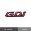 GTI Logo Sticker: Fits Peugeot 308GTI, Volkswagen Golf & Polo - Tail Badge Car Decal
