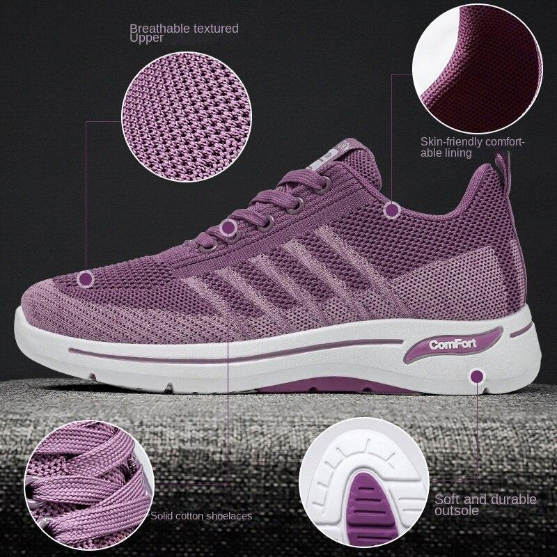Schuhe Frauen 2023 Herbst Neue Weiche Sohle Casual Sport Schuhe Frauen