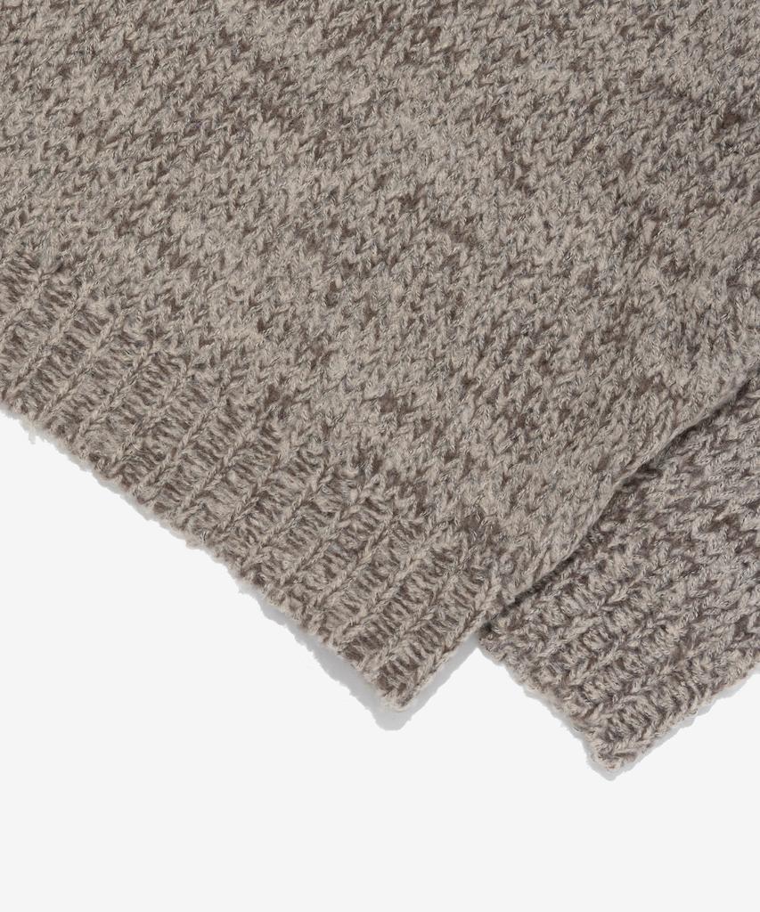 OTHERFITS Alpaca Round Wool Knit (Beige)