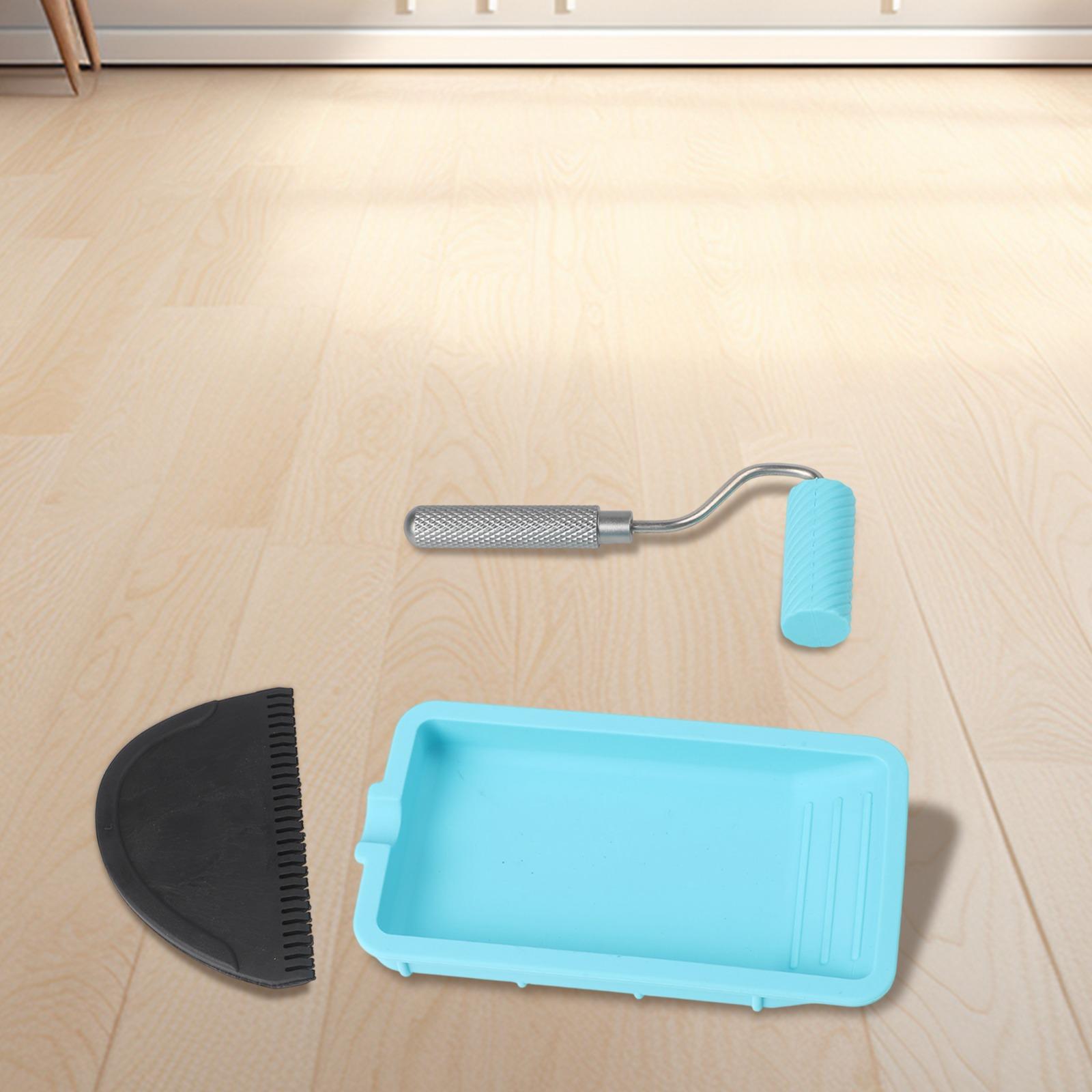 

Silicone Roller Brush Set User-Friendly Tray Roller Brush Set Ergonomic Handle Silicone Material Aluminum Alloy China Mainland