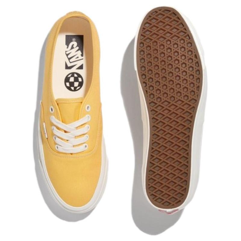 Vans MTE Authentic Reissue 44 Abrasion Resistant Low Top Skateboard Shoes Unisex Yellow Sneakers VN000CW2YWZ1
