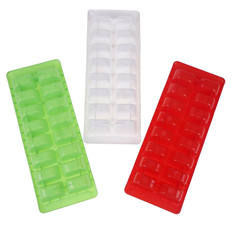 16 Gird 3D Ice Cube Maker Tray With Lid Plastic Ice Mold Diy Refrigerator Moulds Ice Cube Maker Household Kitchen Tools
