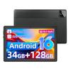 Android 16 Tablet, 10.1 Inch,34GB+128GB, Octa Core A523,6000mah Battery, Keyboard Mouse Set